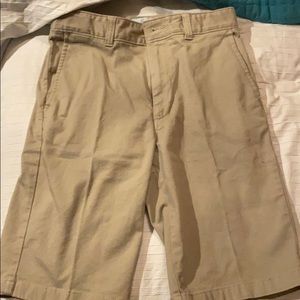 Boys khaki shorts
